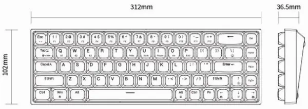 Bàn phím cơ Newmen GM680: Đánh giá chi tiết 4 Bàn phím cơ Newmen GM680 - thiết kế nhỏ gọn