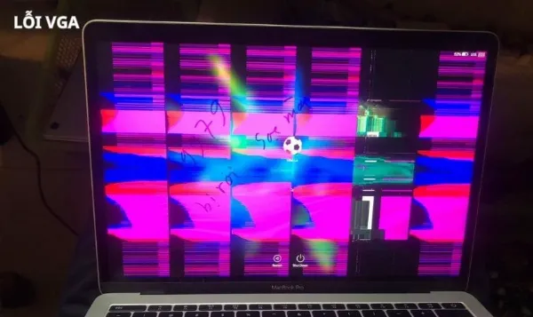 Màn Hình Laptop Bị Sọc: Nguyên Nhân và Cách Khắc Phục 10 Do lỗi VGA nên màn hình bị sọc