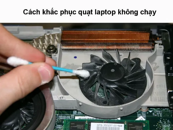 Khắc phục quạt hỏng