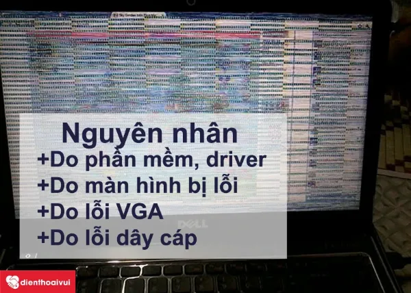 Màn Hình Laptop Bị Sọc: Nguyên Nhân và Cách Khắc Phục 1 Nguyên nhân dẫn đến lỗi sọc màn hình laptop