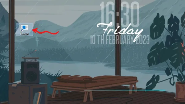 Shortcut khởi động lại