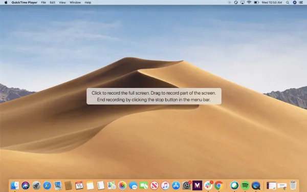 alt bằng tiếng Việt: Hướng dẫn quay toàn màn hình bằng QuickTime Player