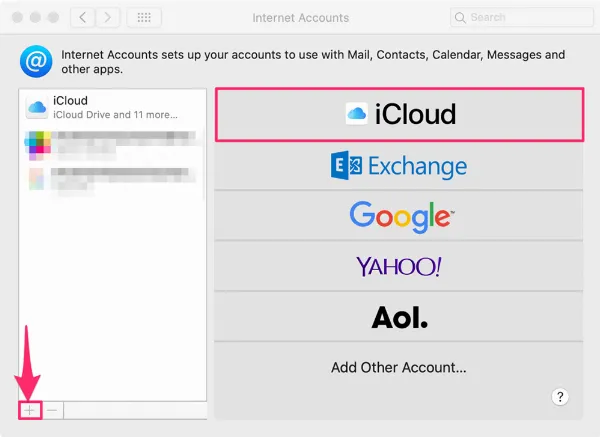  Đăng nhập lại iCloud trên Mac