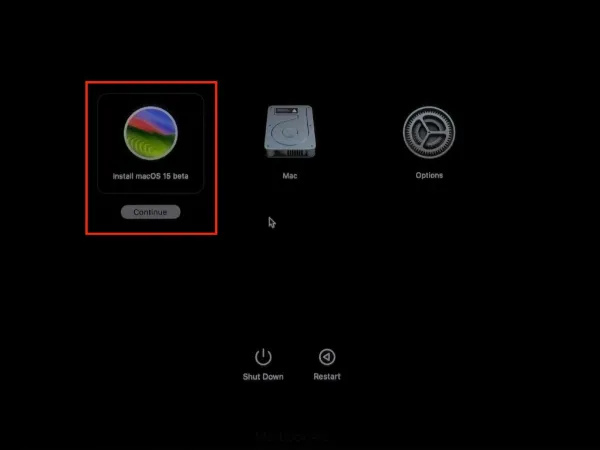 alt Khởi động từ USB cài đặt trên máy Mac dùng chip Apple Silicon