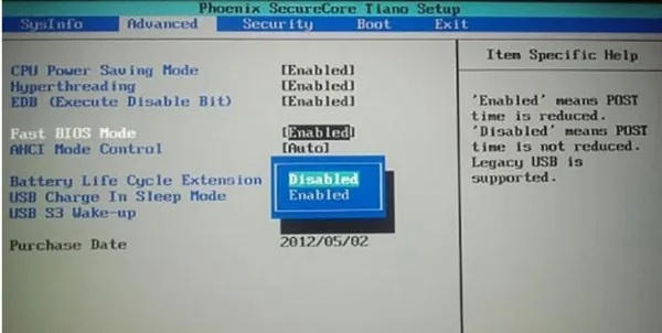   Lỗi BIOS khiến máy tính không khởi động
