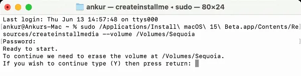 alt Nhập Y để xác nhận xóa dữ liệu trên USB