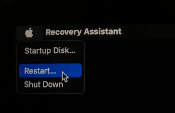 Cách cài macOS 15 Sequoia trên phân vùng khác của máy Mac 12 alt_12: Màn hình macOS Recovery