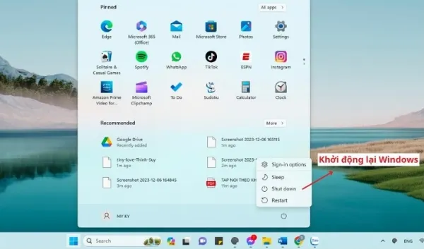 Bạn hãy thử tắt máy khởi động lại máy khi không bật được âm lượng