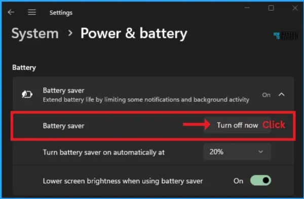 battery saver 6be84a84