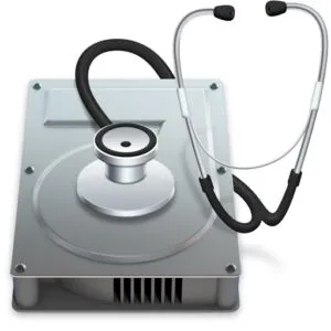 Biểu tượng Disk Utility trong thư mục Utilities trên Mac