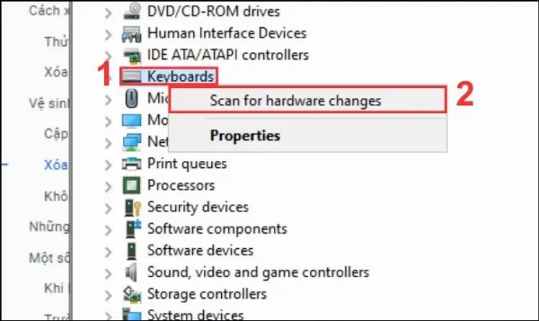 Cài Đặt Lại Driver Bước 2