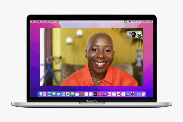 Chế độ chân dung trong FaceTime trên macOS Monterey