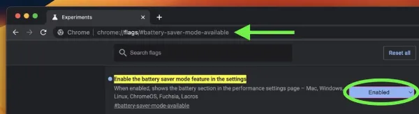 Cách làm cho Google Chrome sử dụng ít RAM và CPU hơn 3 chrome energy saver 1024x280 afbf10ef