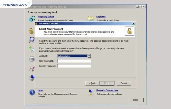 Công cụ Microsoft DaRT