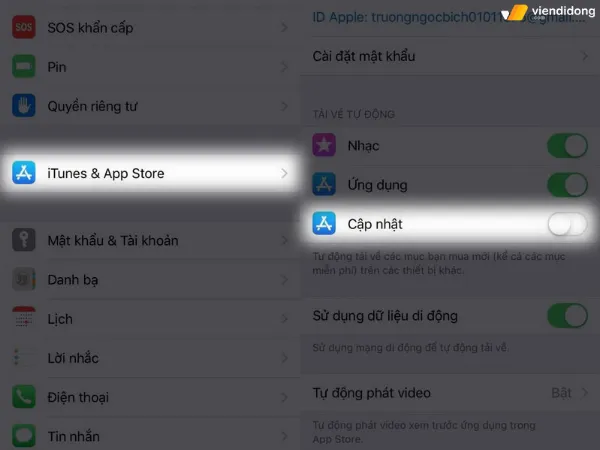 Hiệu chỉnh pin iPhone app store