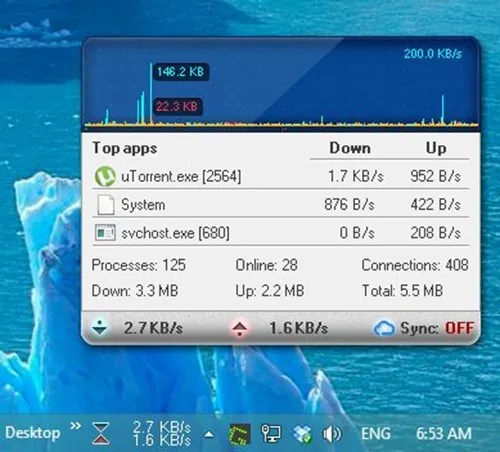Kiểm tra lưu lượng mạng để xác định chắc chắn máy tính có đang bị tấn công