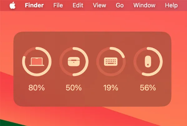 kiem tra pin magic keyboard trong widgets macos 74fe1498