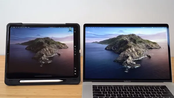 Màn hình iPad hiển thị như màn hình Mac