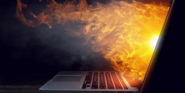 màn hình laptop không hoạt động vì quá nhiệt