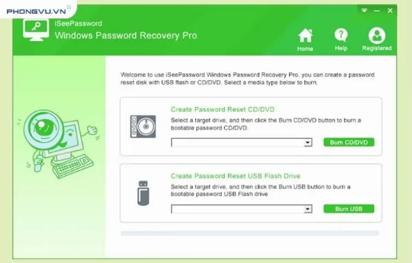 Phần mềm iSeePassword