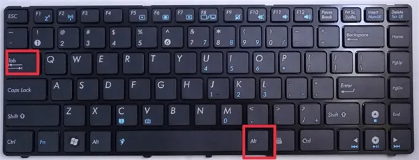 Sử dụng Alt + Tab để chuyển đổi giữa các ứng dụng