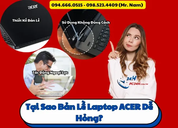 sửa bản lề laptop acer