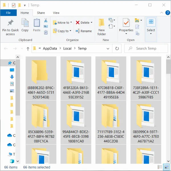 Xóa tập tin rác trong thư mục Temp của Windows
