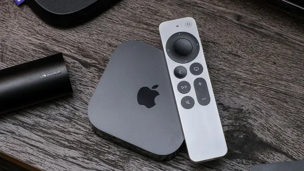 alt: Apple TV - thiết bị giải trí đa phương tiện cho gia đình