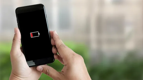 alt: Biểu đồ pin iPhone và các ứng dụng chạy ngầm