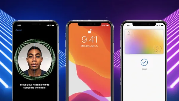 alt: Công nghệ bảo mật khuôn mặt Face ID an toàn và tiện lợi