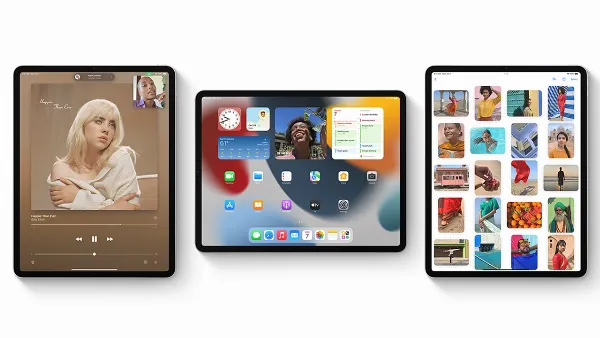 alt: Giao diện ghi chú nhanh Quick Note trên iPadOS 15