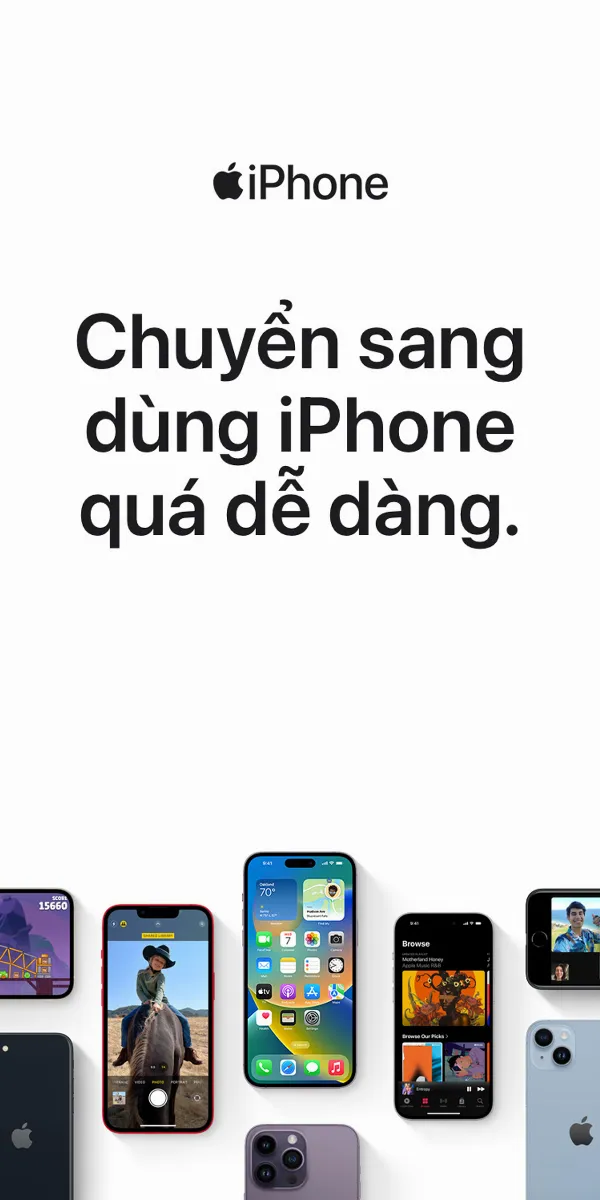 Chuyển sang dùng iPhone quá dễ dàng, xem ngay để biết những lợi ích vượt trội mà bạn sẽ có được 2 alt: Giao diện ứng dụng Move to iOS trên điện thoại Android, hiển thị các bước hướng dẫn chuyển dữ liệu sang iPhone