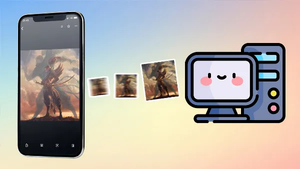 alt: Giao diện ứng dụng Photos trên macOS hiển thị các ảnh từ iPhone, sẵn sàng để nhập vào máy Mac