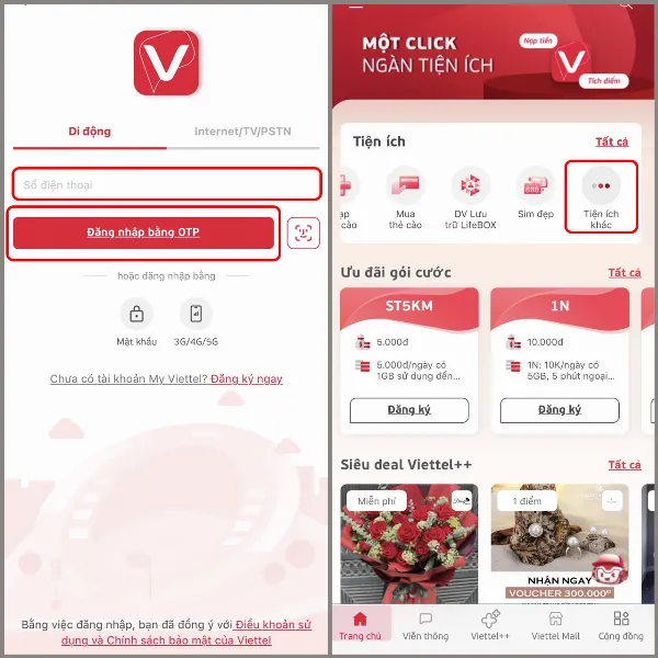 alt: Hướng dẫn đăng ký SIM Viettel chính chủ online qua ứng dụng My Viettel