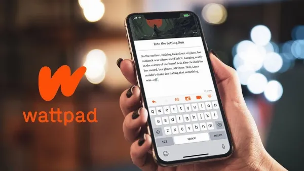 Cách xem lịch sử đọc trên Wattpad, giúp bạn có thể đọc tiếp truyện đang dang dở vô cùng tiện lợi 1 alt mới cho ảnh: Màn hình chính ứng dụng Wattpad trên điện thoại iPhone, hiển thị các truyện nổi bật và thanh menu điều hướng.