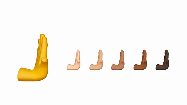 alt: Sửa lỗi hiển thị màu da cho biểu tượng cảm xúc đẩy tay trên iOS 16.4.1