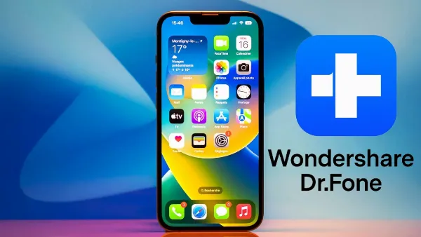 alt text tiếng Việt: Ứng dụng Wondershare Dr.Fone giúp khôi phục dữ liệu đã mất trên iPhone