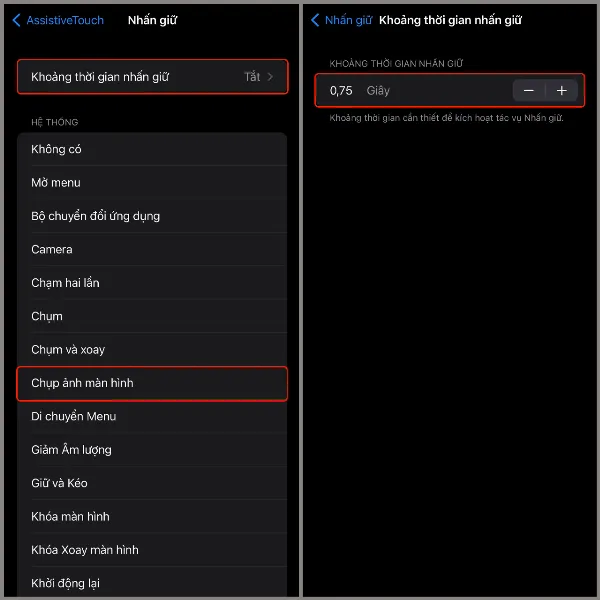 Cách chụp màn hình iPhone bằng nút home ảo siêu nhanh chóng, để bạn không bỏ lỡ bất kỳ khoảnh khắc nào 3 alt: Tùy chỉnh hành động chụp màn hình và thời gian nhấn giữ nút Home ảo