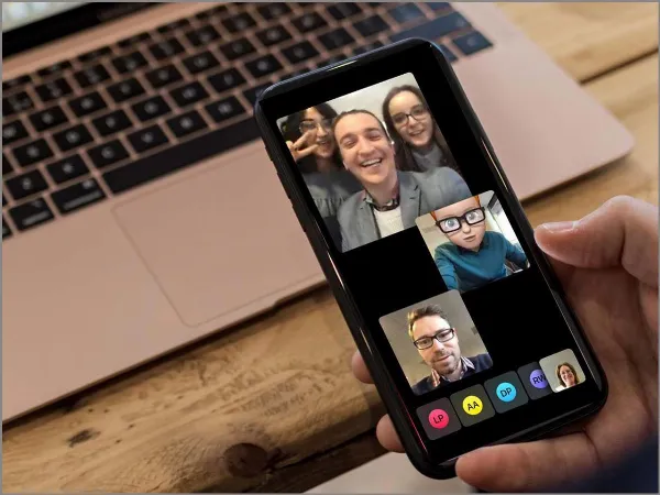 alt: Ứng dụng FaceTime trên iPhone