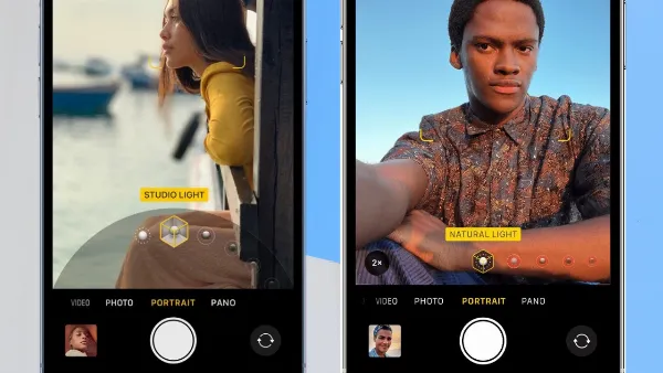 Ảnh chân dung một cô gái với hậu cảnh được làm mờ, làm nổi bật chủ thể nhờ Portrait Mode