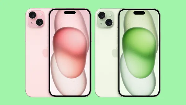Các tùy chọn màu sắc của iPhone 15 Plus