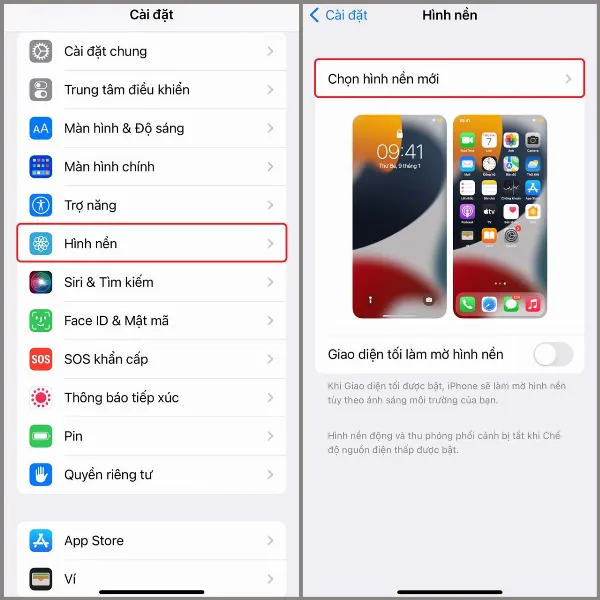 Cách cài hình nền iPhone 6