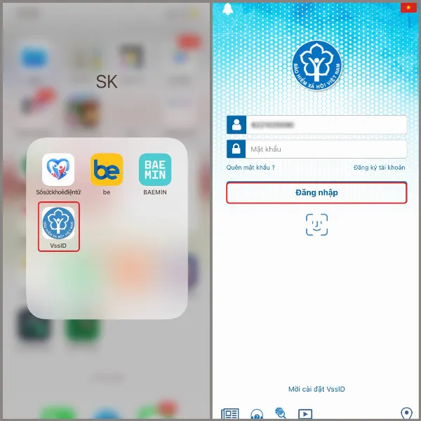 cach cap lai the bhyt tren vssid bang iphone 5 180423 222901