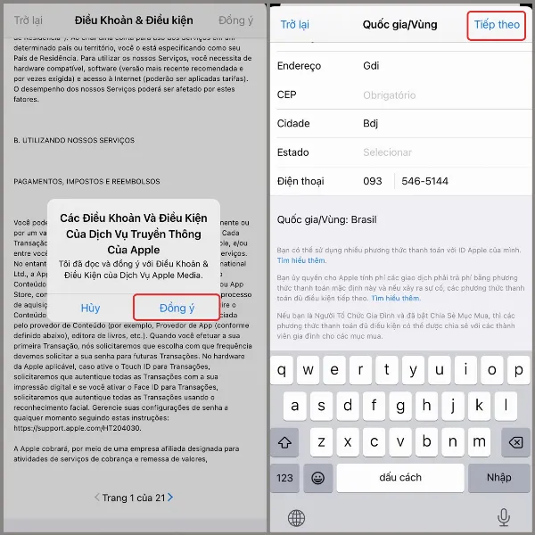Cách chuyển vùng iPhone sang Brazil siêu đơn giản, giúp bạn có thể tải game server Brazil nhanh chóng 5 cach chuyen vung iphone sang brazil 4 040923 175422