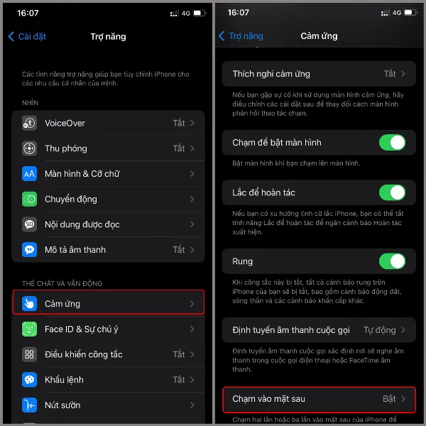 cach mo tinh nang go mat lung iphone back tap 2