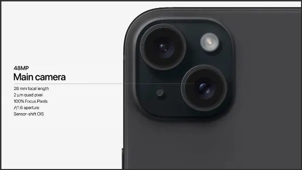 Camera chính 48MP trên iPhone 15 và 15 Plus - Cảm biến mới cho khả năng chụp ảnh vượt trội