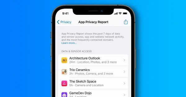 Chi tiết quyền truy cập dữ liệu của ứng dụng trên iPhone