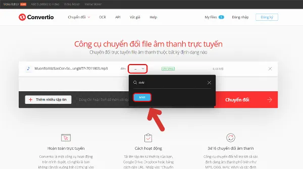 Chọn định dạng M4R