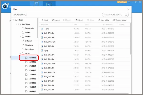 Chọn thư mục để lưu trữ ảnh trên iPhone
