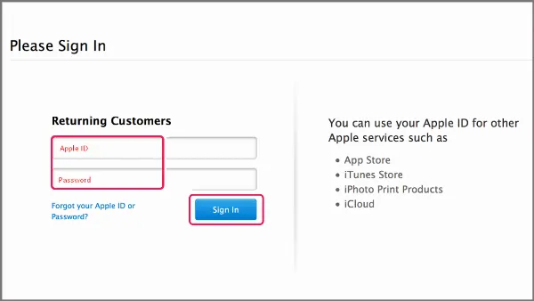 Đăng nhập bằng Apple ID